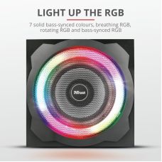 Акустическая система Trust GXT 629 Tytan 2.1, 60Вт, AUX, RGB, черный