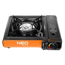 Плитка газова портативна Neo Tools, 2.1кВт, п’єзорозпал, 150г/год, кейс