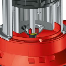Насос дренажний Einhell GE-DP 7535 N LL ECO 750Вт, 18500л/год, вис. 9м, глиб. 7м, нержавіюча сталь, 5.7кг