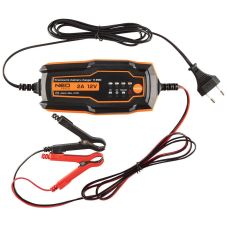 Зарядний пристрій Neo Tools, 2А/35Вт, 4-60А·год, для STD/AGM/GEL