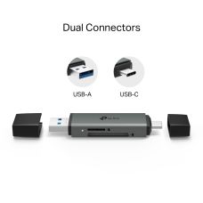 USB-концентратор TP-Link UA430D 1xSD, 1x-microSD, USB TypeC&A