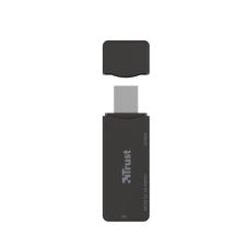 Кардидер Trust Nanga USB-A 3.2 > SD/microSD/MS/MSPRO/ммC/M2, черный