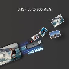 USB-концентратор TP-Link UA430D 1xSD, 1x-microSD, USB TypeC&A