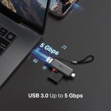 USB-концентратор TP-Link UA430D 1xSD, 1x-microSD, USB TypeC&A