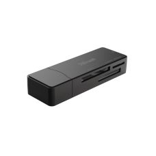 Кардидер Trust Nanga USB-A 3.2 > SD/microSD/MS/MSPRO/ммC/M2, черный