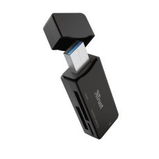 Кардидер Trust Nanga USB-A 3.2 > SD/microSD/MS/MSPRO/ммC/M2, черный