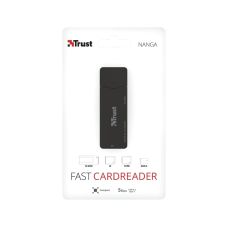 Кардидер Trust Nanga USB-A 3.2 > SD/microSD/MS/MSPRO/ммC/M2, черный