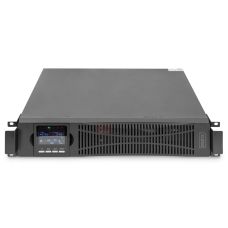 Источник бесперебойного питания DIGITUS 1500VA/1500W, RTU2, LCD, RJ45, RS232, USB, 8xC13