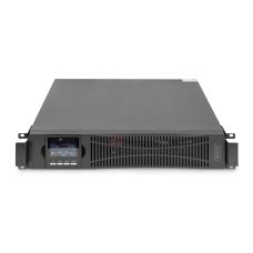 Источник бесперебойного питания DIGITUS 3000VA/3000W, RTU2, LCD, RJ45, RS232, USB, 8xC13+1xC19