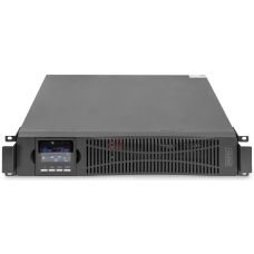 Источник бесперебойного питания DIGITUS 2000VA/2000W, RTU2, LCD, RJ45, RS232, USB, 8xC13