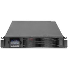 Джерело безперебійного живлення DIGITUS 1000VA/1000W, RTU2, LCD, RJ45, RS232, USB, 8xC13