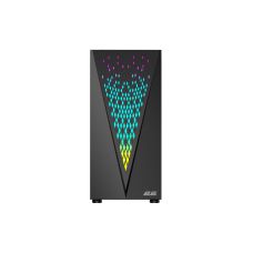 Корпус 2E GAMING Galaxy G2055 без БП 2xUSB3.0, 1xUSB2.0, 3x120мм ARGB, VGA 345мм, LCS ready, HUB, TG Side Panel, ATX, черный