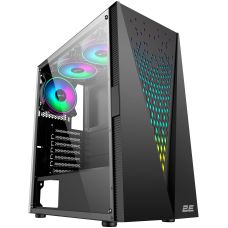 Корпус 2E GAMING Galaxy G2055 без БП 2xUSB3.0, 1xUSB2.0, 3x120мм ARGB, VGA 345мм, LCS ready, HUB, TG Side Panel, ATX, черный Корпус 2E GAMING Galaxy G2055 без БП 2xUSB3.0, 1xUSB2.0, 3x120мм ARGB, VGA 345мм, LCS ready, HUB, TG Side Panel, ATX, черный