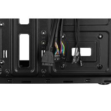 Корпус 2E Alfa E190-3U без БП 2xUSB3.0, 1xUSB2.0, VGA 320мм, ATX, черный