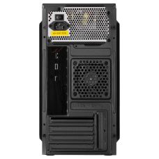 Корпус 2E TeamX TMX04 с БП 2E ATX400W, 2xUSB2.0, 1x80мм, VGA 220мм, mATX, черный