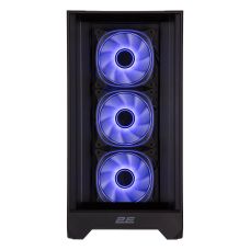 Корпус 2E GAMING Dominator Pro G2302B, без БП 2xUSB3.0, 1xUSBType-C, 4x120мм ARGB, VGA 380мм, LCS ready, контроллер с пультом, TG Side Panel, TG/Mesh Front panel, ATX, черный