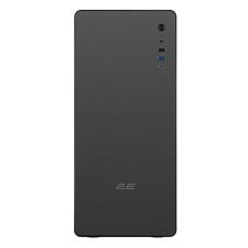 Корпус 2E Credo V500B без БП, 1xUSB3.0, 1х USB 2.0, 1xUSB Type-C, 1x120мм, VGA 310мм, ATX, черный