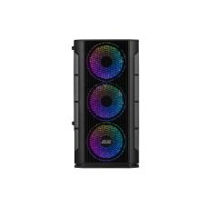 Корпус 2E GAMING Calleo GB700 без БП 2xUSB3.0, 1xUSB2.0, 4x120мм ARGB, VGA 320мм, LCS ready, контроллер с пультом, TG Side Window, mATX, черный