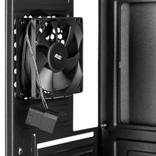 Корпус 2E TeamX TMX04 с БП 2E ATX400W, 2xUSB2.0, 1x80мм, VGA 220мм, mATX, черный