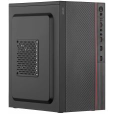 Корпус 2E TeamX TMX03 с БП 2E ATX500W, 2xUSB3.0, 1x80мм, VGA 220мм, mATX, черный