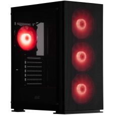 Корпус 2E GAMING Virtus Neo G3301N без БП 2xUSB3.0, 1xUSB2.0, 3x140мм ARGB, 1x120мм ARGB, VGA 340мм, LCS ready, контроллер с пультом, TG Side Panel, ATX, черный