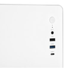 Корпус 2E Credo V500W без БП, 1xUSB3.0, 1х USB 2.0, 1xUSB Type-C, 1x120мм, VGA 310мм, ATX, белый