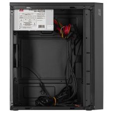 Корпус 2E TeamX TMX03 с БП 2E ATX500W, 2xUSB3.0, 1x80мм, VGA 220мм, mATX, черный