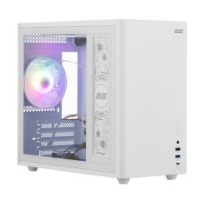 Корпус 2E Credo Plus V350WG без БП, 1xUSB3.0, 1х USB 2.0, 1xUSB Type-C, 3x120мм, VGA 350мм, LCS ready, TG Side Panel, mATX, белый