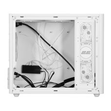 Корпус 2E Credo Plus V350WG без БП, 1xUSB3.0, 1х USB 2.0, 1xUSB Type-C, 3x120мм, VGA 350мм, LCS ready, TG Side Panel, mATX, белый