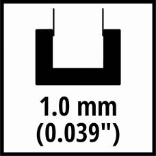 Шина для цепной пилы Einhell 15см 1.0мм