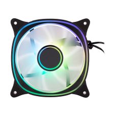 Корпусный вентилятор 2E GAMING Air Cool X Fan ACF120XB-ARGB, 120мм, 1200rpm, 3pin, 3pin +5VARGB, 20,4dBa, черный