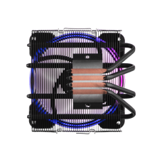 Процессорный кулер 2E GAMING Air Cool AC120T4-ARGB, LGA1851, 1700, 1200, 115x, 1366, AM5, AM4, AM3, AM3+, 4pin PWM, 3pin+5VARGB, TDP 130W