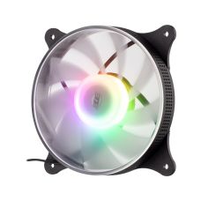 Корпусний вентилятор 2E GAMING Air Cool ACF120VRB-ARGB 120мм, 1200rpm, 4pin, 23dBa, reversed, чорний