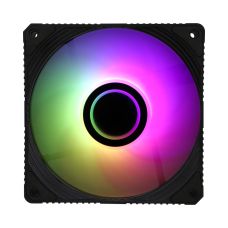 Корпусний вентилятор 2E GAMING Air Cool Infinity ACF120IW-ARGB, 120мм, 1200rpm, 3pin, 3pin +5VARGB, 23dBa, чорний