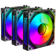 Корпусные вентиляторы 2E GAMING Air Cool Magic Mirror ACF120MB-ARGB, 3x120мм, 2000rpm, 4pin PWM +5VARGB, 20.5dBa, черный Корпусные вентиляторы 2E GAMING Air Cool Magic Mirror ACF120MB-ARGB, 3x120мм, 2000rpm, 4pin PWM +5VARGB, 20.5dBa, черный