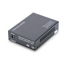 Медиа конвертор DIGITUS Gigabit, RJ45/SM SC SX, BiDi Tx1550nm/Rx1310nm, 20км