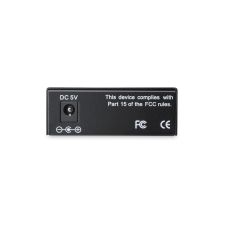 Медиа конвертор DIGITUS Gigabit, RJ45/SM SC SX, BiDi Tx1550nm/Rx1310nm, 20км