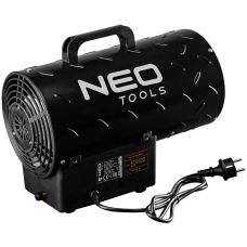 Тепловая пушка газовая Neo Tools, 15кВт, 150м2, 580м3/ч, черный, 3.68кг