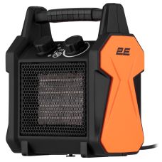 Тепловая пушка электрическая 2E Portable Ceramic, 2кВт, 20м2, 139м3/час, керамический нагрев. элемент (PTC), чёрный, 1.46кг