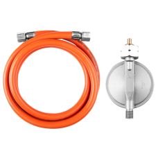 Тепловая пушка газовая GRAPHITE, аккумуляторная 18В, 15кВт, 120м2, 320м3/час, IP24, черный, 5кг