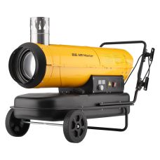 Тепловая пушка дизель/керосин 2E PowerHeat D30i, косвенного нагрева, 30кВт, 400м2, 780м3/ч, колеса, IPX4, желтый, 34.4кг