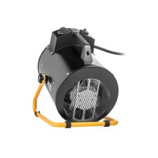 Теплова гармата електрична Neo Tools, 5кВт, 100м2, 366м3/год, 380В, нагрів. елемент - нерж. сталь, IPX4, чорний, 6.44кг