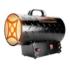 Тепловая пушка газовая Neo Tools, 15кВт, 150м2, 580м3/ч, черный, 3.68кг