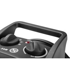 Тепловая пушка электрическая Neo Tools, 3кВт, 60м2, 280м3/час, керамический нагрев. элемент (PTC), чёрный, 2.69кг