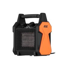 Тепловая пушка электрическая 2E Portable Ceramic, 2кВт, 20м2, 139м3/час, керамический нагрев. элемент (PTC), чёрный, 1.46кг