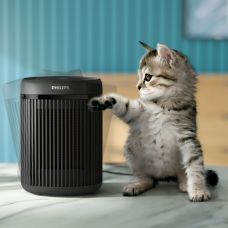 Тепловентилятор Philips Series 2000, 15м2, 1500Вт, электр. упр-ние, керамич.нагрев.элемент, Wi-Fi, темно-серый