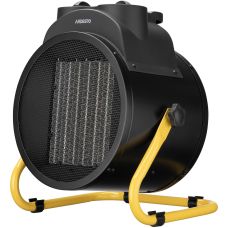 Тепловая пушка электрическая ARDESTO IFH-05B 5кВт, 50м2, 470м3/г, керамический нагрев. элемент (PTC), черный, 4кг
