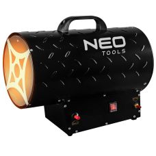 Тепловая пушка газовая Neo Tools, 30кВт, 300м2, 1000м3/ч, черный, 5.9кг