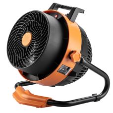 Вентилятор-обогреватель электрический Neo Tools, 2в1, 2.4кВт, 35-50м2, 460м3/час, ручная регулировка, черно-оранжевый, 2.76кг.