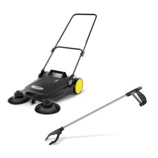 Підмітальна машина Karcher S 4 Twin Go!Further ручна захват 68см контейнер 20л 10.2кг